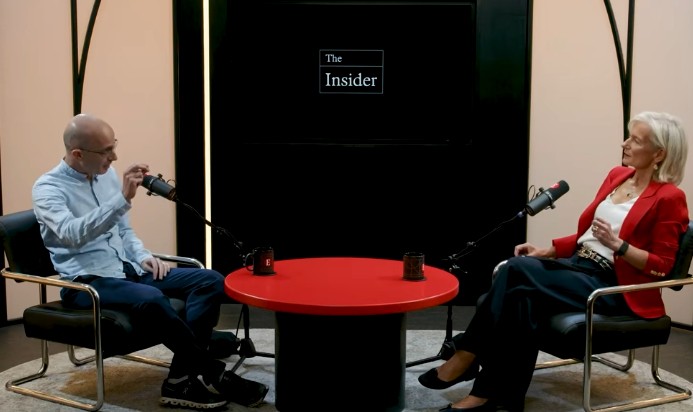 The Economists Zanny Minton Beddoes interviewing Yuval Noah Harari