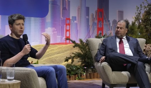 Transcript: Marc Benioff Interviews Sam Altman at Dreamforce 2026 1 Marc Benioff Sam Altman Dreamforce 2026